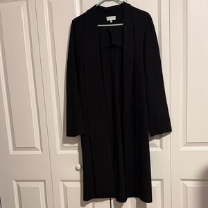 Ripley Rader Black Ponte Knit Smoking Jacket